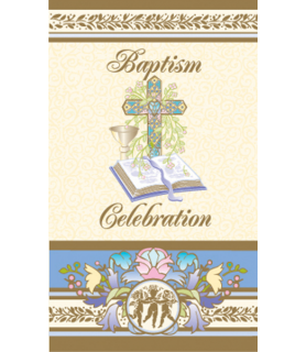Religious 'Blessed Events Baptism' Invitations w/ Envelopes (8ct)