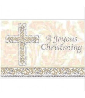 Christening 'Grace' Invitations w/ Envelopes (8ct)