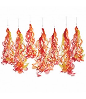 Rescue Vehicles 'First Responders' Hanging Fire Decoration Swirls (20pcs)