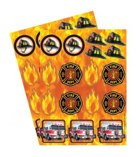 Rescue Vehicles 'Fire Watch' Foil Stickers (2 sheets)