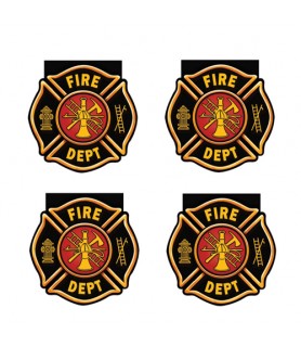 Rescue Vehicles 'Fire Watch' Mini Notepads / Favors (4ct)