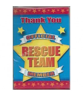 Rescue Team Thank You Notes w/ Envelopes (8ct)