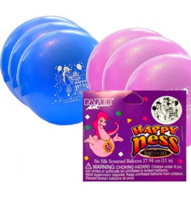 Loch Ness Monster 'Happy Ness' Latex Balloons (12ct)