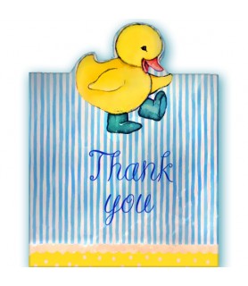 Duckling Baby Shower Thank You Notes w/ Envelopes (8ct)