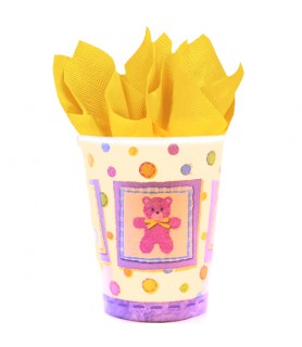 'Polka Dot Baby' Baby Shower 9oz Paper Cups (8ct)