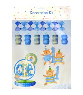 1st Birthday 'The Big One' Teddy Decoration Kit (5pc)