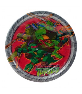 Teenage Mutant Ninja Turtles Vintage 2003 Small Paper Plates (8ct)