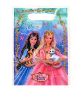 Barbie 'Princess and the Pauper' Favor Bags (8ct)