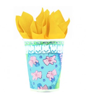 Baby Shower Blanket 9oz Paper Cups (8ct)