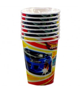 Hot Wheels 'Fast Action' 9oz Paper Cups (8ct)