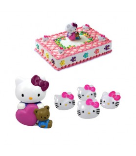 Hello Kitty Cake Topper Set (5pc)