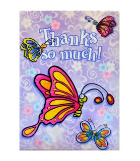 Butterfly Thank You Cards (8ct)