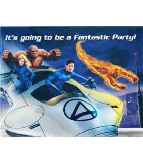 Fantastic Four 'Rise of the Silver Surfer' Invitations (8ct)