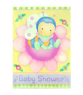 Baby Shower 'Snuggle Bugs' Invitations w/ Envelopes (8ct)