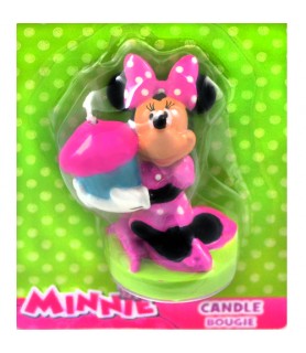 Minnie Mouse Cake Candle (1ct)