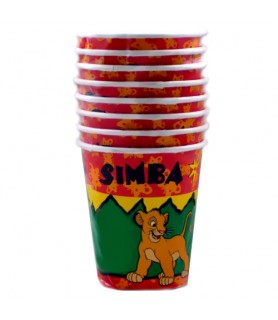 Lion King Vintage 1994 9oz Paper Cups Green (8ct)