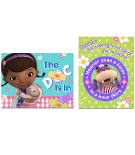 Doc McStuffins Invitations w / Env. and Thank You Postcards (8ct each)
