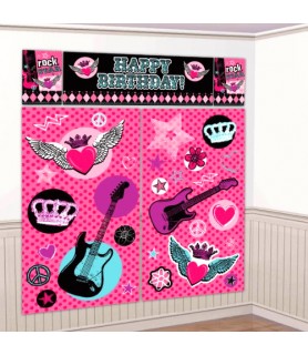 Princess Rocker Wall Poster Decorating Kit (5pc)