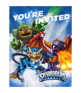Skylanders Giants Invites and Thank You Cards w/ Envelopes (8ct ea.)