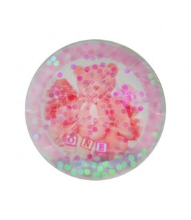 My First Teddy Pink Bubble Sticker (1ct)