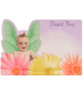 Baby Shower 'Flitterbyes' Thank You Notes w/ Envelopes (8ct)