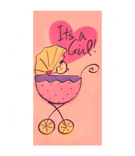 It's a Girl Baby Shower Door Poster (1ct)