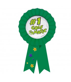 #1 Golf Fanatic Award Ribbon (1ct)