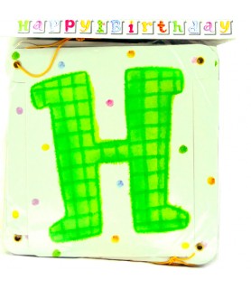 'My 1st Birthday' Teddy Bear Jointed Banner (1ct)
