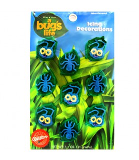 A Bug's Life Wilton Icing Decorations (9ct)