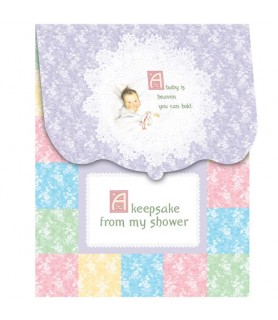 Baby Shower 'Vintage Nursery' Keepsake Book (1ct)