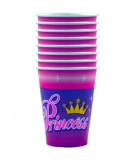 Princess Crown 9oz Paper Cups (8ct)