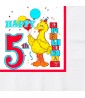 Sesame Street Vintage '5th Birthday' Lunch Napkins (16ct)