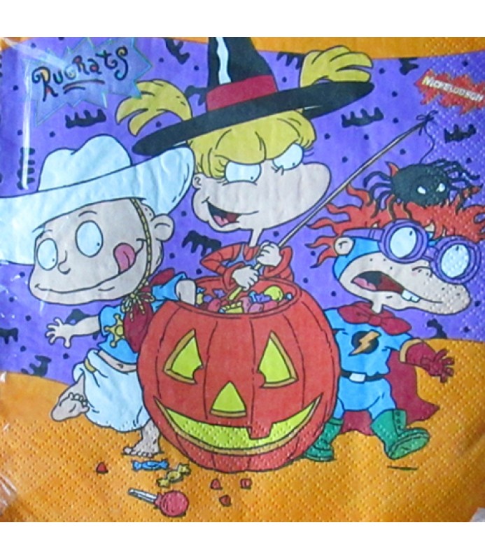 Rugrats Vintage 1998 Halloween Lunch Napkins (16ct)