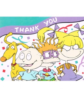 Rugrats 'Happy Birthday' Thank You Notes w/ Envelopes (8ct)