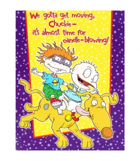 Rugrats 'Gotta Get Moving' Greeting Card w/ Envelopes (1ct)