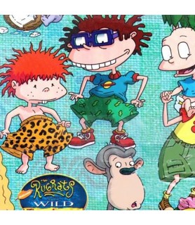 Rugrats Go Wild Vintage 2003 Folded Wrapping Paper (8.33 sq. ft)