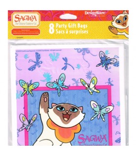 Sagwa the Chinese Siamese Cat Favor Bags (8ct)