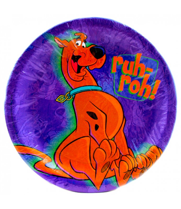 Scooby-Doo! 'Ruh-Roh' Large Paper Plates (8ct)