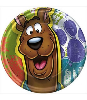 Here Comes Scooby-Doo! 'Paint Splatter' Small Paper Plates (8ct)