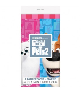 The Secret Life of Pets 2 Plastic Table Cover (1ct)