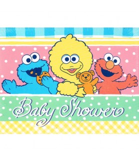 Baby Sesame Street Vintage 1998 'Playtime' Invitations w/ Envelopes (8ct)