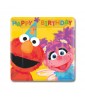 Sesame Street 1st Birthday Small Square Paper Plates (18ct)