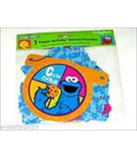 Sesame Street 'P is for Party' Happy Birthday Banner (1ct)