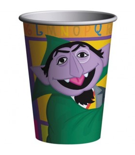 Sesame Street 'P is for Party' 9oz Paper Cups (8ct)
