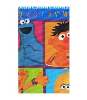 Sesame Street 'P is for Party' Plastic Table Cover (1ct)