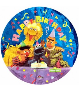 Sesame Street Vintage  Happy Birthday Foil Mylar Balloon (1ct)