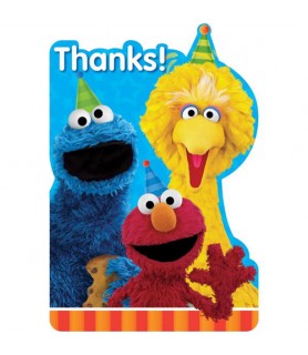 Sesame Street 'Stars' Thank You Note Set w/ Envelopes (8ct)