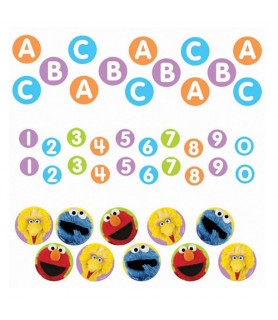 Sesame Street Party Confetti Value Pack (3 types)