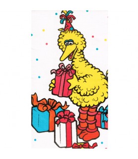 Sesame Street Vintage 'Big Bird Birthday' Paper Table Cover (1ct)