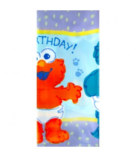 Sesame Street Beginnings 1st Birthday Plastic Table Cover (1ct)
